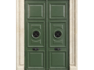 Entrance classic door 70 Modelo 3D