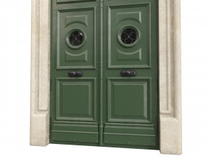 Entrance classic door 70 3D Модель