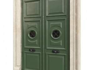 Entrance classic door 70 3D Модель
