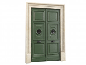 Entrance classic door 70 3D Модель