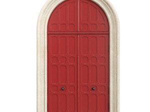 Entrance classic door 73 3D Модель