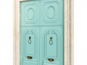 Entrance classic door 74 3D मॉडल