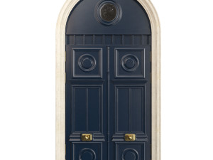 Entrance classic door 75 3D Модель