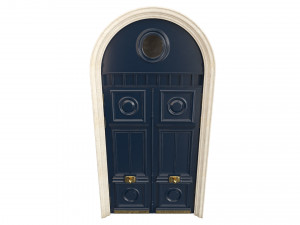 Entrance classic door 75 3D Модель