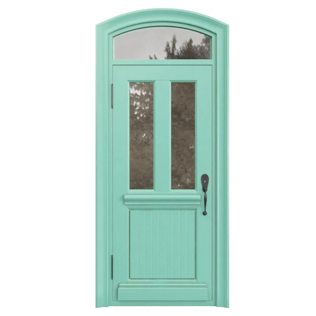 Entrance classic door 76 3D Model .c4d .max .obj .3ds .fbx .stl .blend 