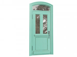 Entrance classic door 76 3D Model