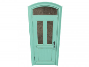 Entrance classic door 76 3D मॉडल
