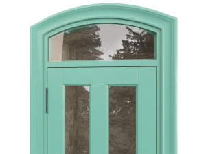Entrance classic door 76 3D मॉडल