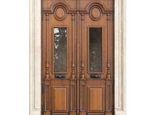 Entrance classic door 78 3D मॉडल