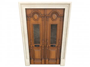 Entrance classic door 78 3D Model