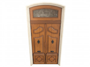 Entrance classic door 79 Modèle 3D