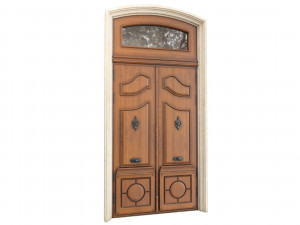 Entrance classic door 79 Modèle 3D
