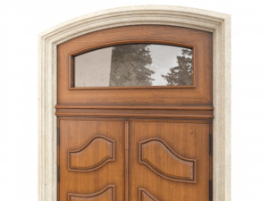 Entrance classic door 79 Modèle 3D
