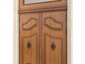 Entrance classic door 79 Modèle 3D