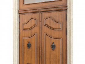 Entrance classic door 79 3D Model