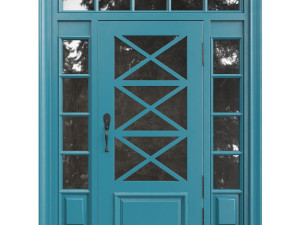 Entrance classic door 80 3D Модель