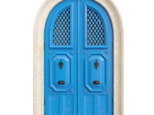 Entrance classic door 81 3D मॉडल