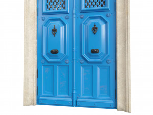 Entrance classic door 81 Modèle 3D