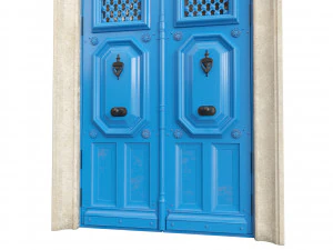Entrance classic door 81 3D Model