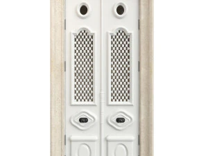 Porta d'ingresso classica 82 Modello 3D