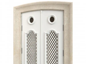 Entrance classic door 82 3D Model
