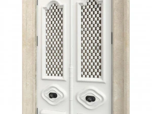 Entrance classic door 82 3D Model