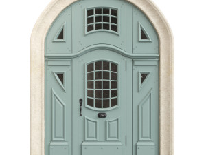 Entrance classic door 83 3D मॉडल