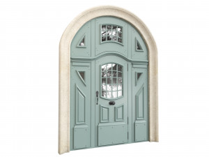 Entrance classic door 83 3D-Modell