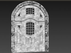 Entrance classic door 83 3D-Modell