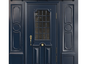 Entrance classic door 84 Modelo 3D