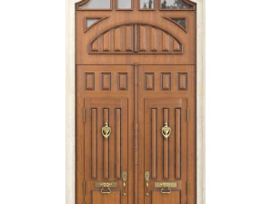 Porta d'ingresso classica 86 Modello 3D