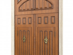Entrance classic door 86 Modelo 3D