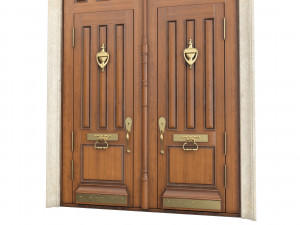 Entrance classic door 86 Modelo 3D