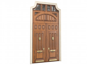 Entrance classic door 86 Modelo 3D