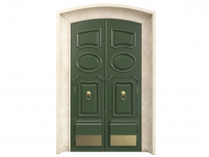 Entrance classic door 88 3D 모델