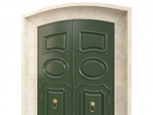 Entrance classic door 88 Modelo 3D