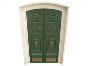 Entrance classic door 88 Modelo 3D