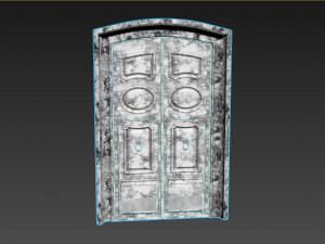 Entrance classic door 88 Modelo 3D