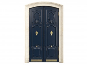 Entrance classic door 89 3D 모델