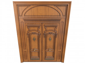 Entrance classic door 90 3D मॉडल