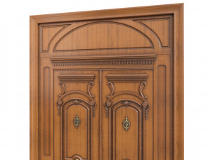 Entrance classic door 90 3D मॉडल