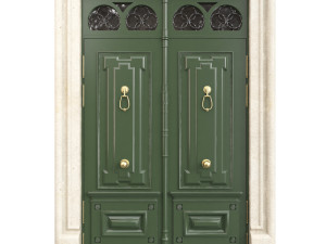 Entrance classic door 93 Modelo 3D