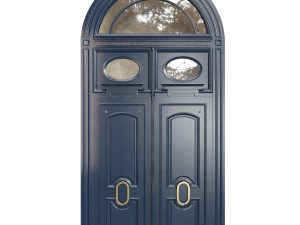 Entrance classic door 94 3D Model