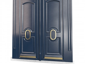 Entrance classic door 94 3D मॉडल