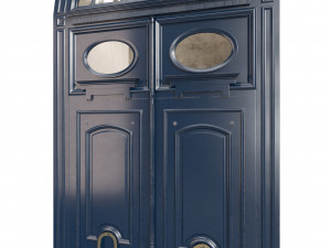 Entrance classic door 94 3D मॉडल