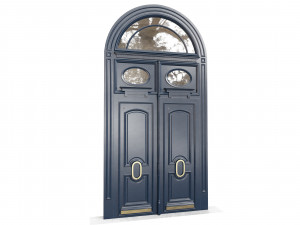 Entrance classic door 94 3D मॉडल
