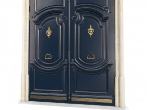 Entrance classic door 96 3D-Modell