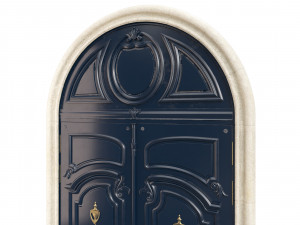 Entrance classic door 96 3D-Modell