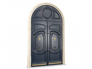 Entrance classic door 96 3D-Modell