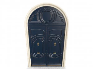 Entrance classic door 96 3D Model